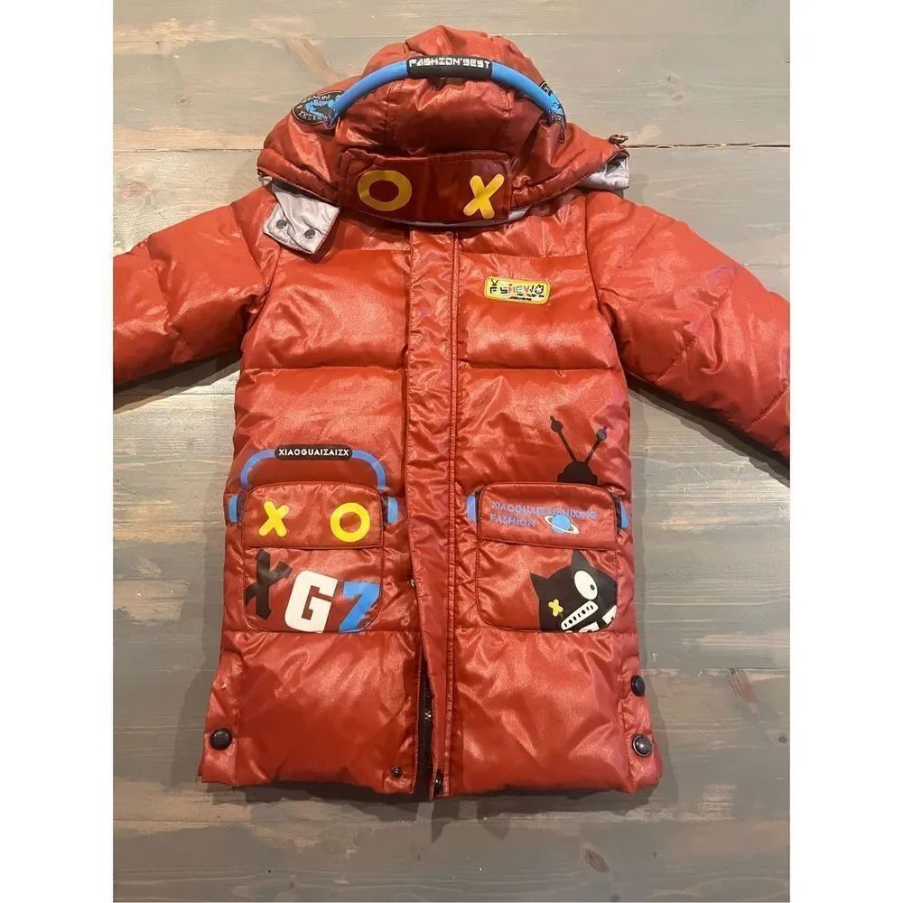 Puffer winter jacket for kids
